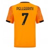 Muški Nogometni Dres AS Roma Lorenzo Pellegrini #7 Gostujuci 2025-26 Kratak Rukav